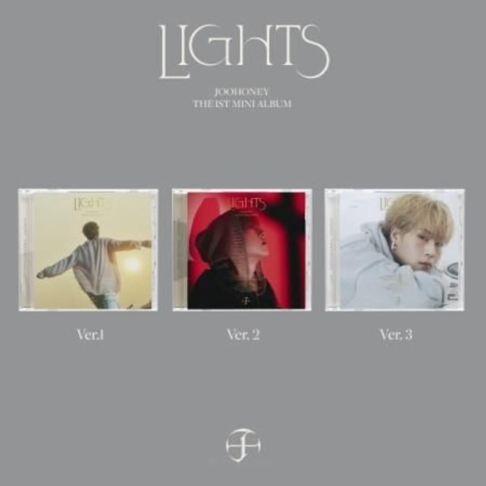 Альбом JOOHONEY - LIGHTS 1st Mini Album JEWEL CASE 3 Version SET