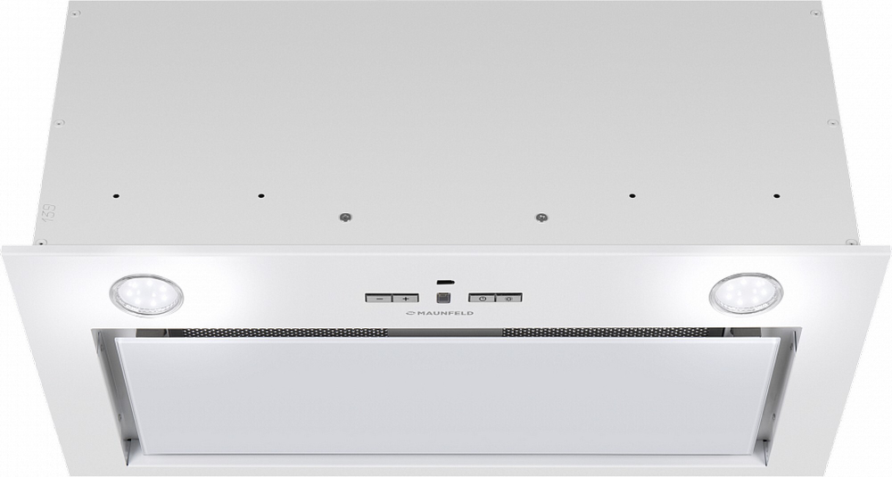 Кухонная вытяжка MAUNFELD Fantasy 1000ST 60 белое стекло фото 2
