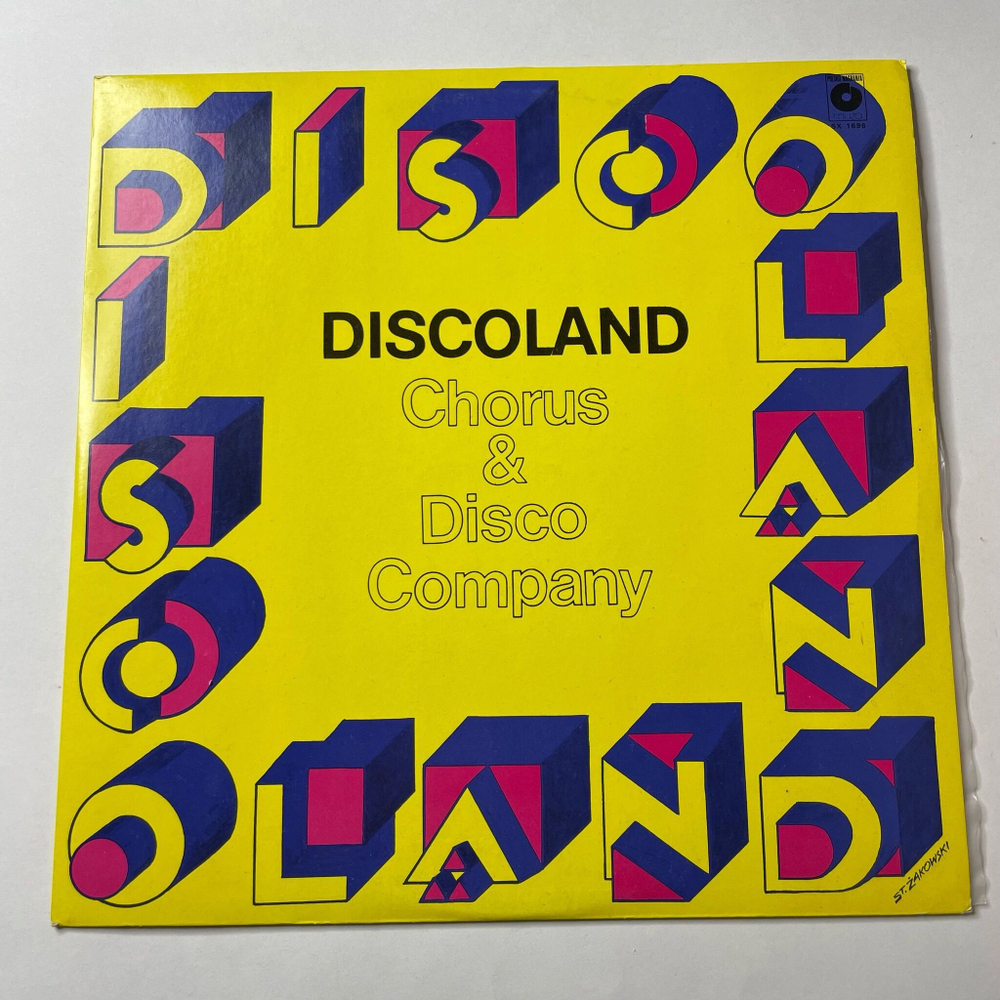 Винтажная виниловая пластинка LP Chorus and Disco Company Discoland (Польша 1978)