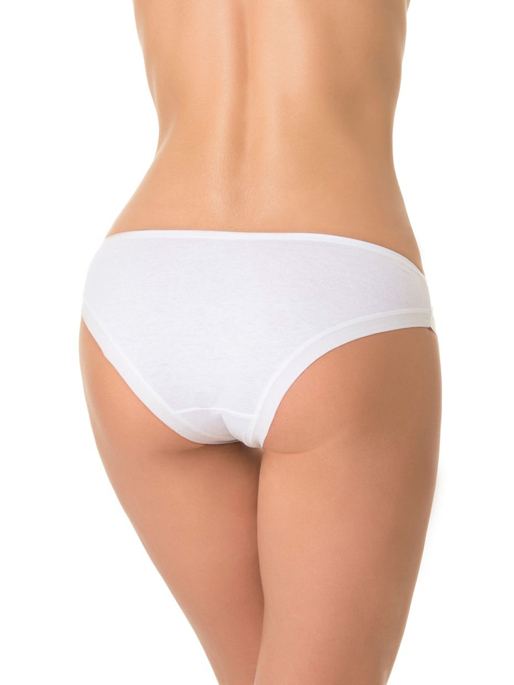 Хлопковые трусики-слипы (Размер: XL) (Цвет: бежевый)