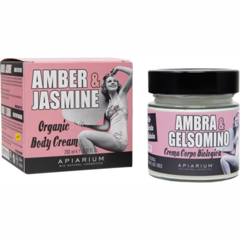 Крем для тела APIARIUM Amber & Jasmine Organic Body cream 200 ml