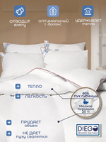 Одеяло Прованс полутораспальное 140х200 Белое