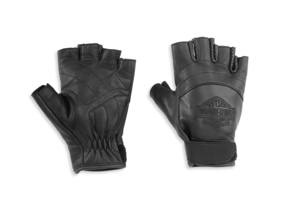 Перчатки Bar &amp; Shield Fingerless Leather Harley-Davidson