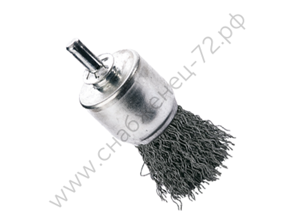 Щётка №070; 402406130 d-24 для дрели кисть,гофрирован.