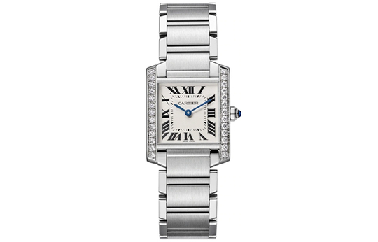 Cartier 2003 Pre owned Tank Française 28mm