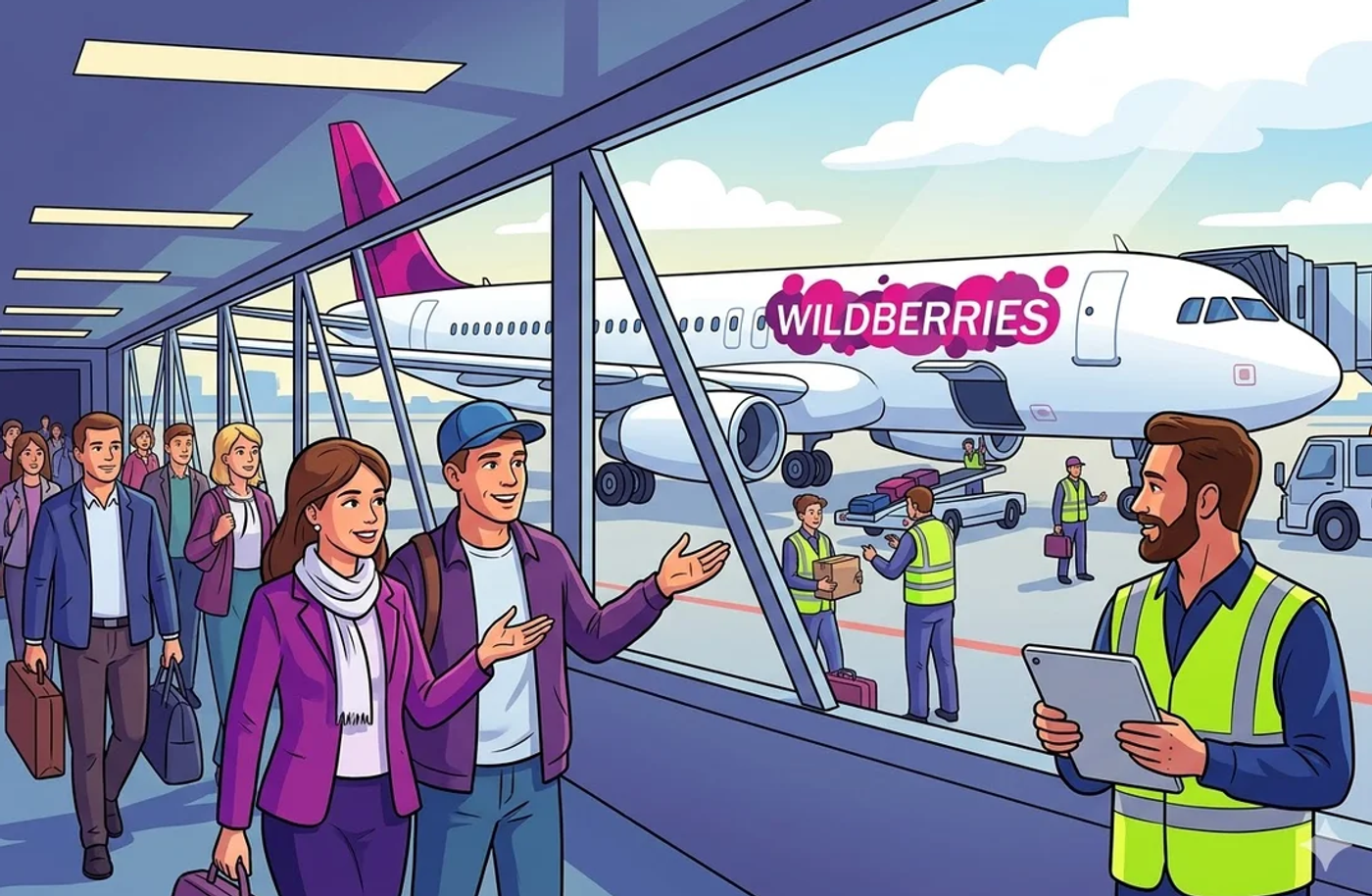 Wildberries усиливает контроль над турпотоком через Azur Air