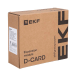 Модуль расширения дискретных сигналов GL200-DIO16D токоприемный D-CARD EKF