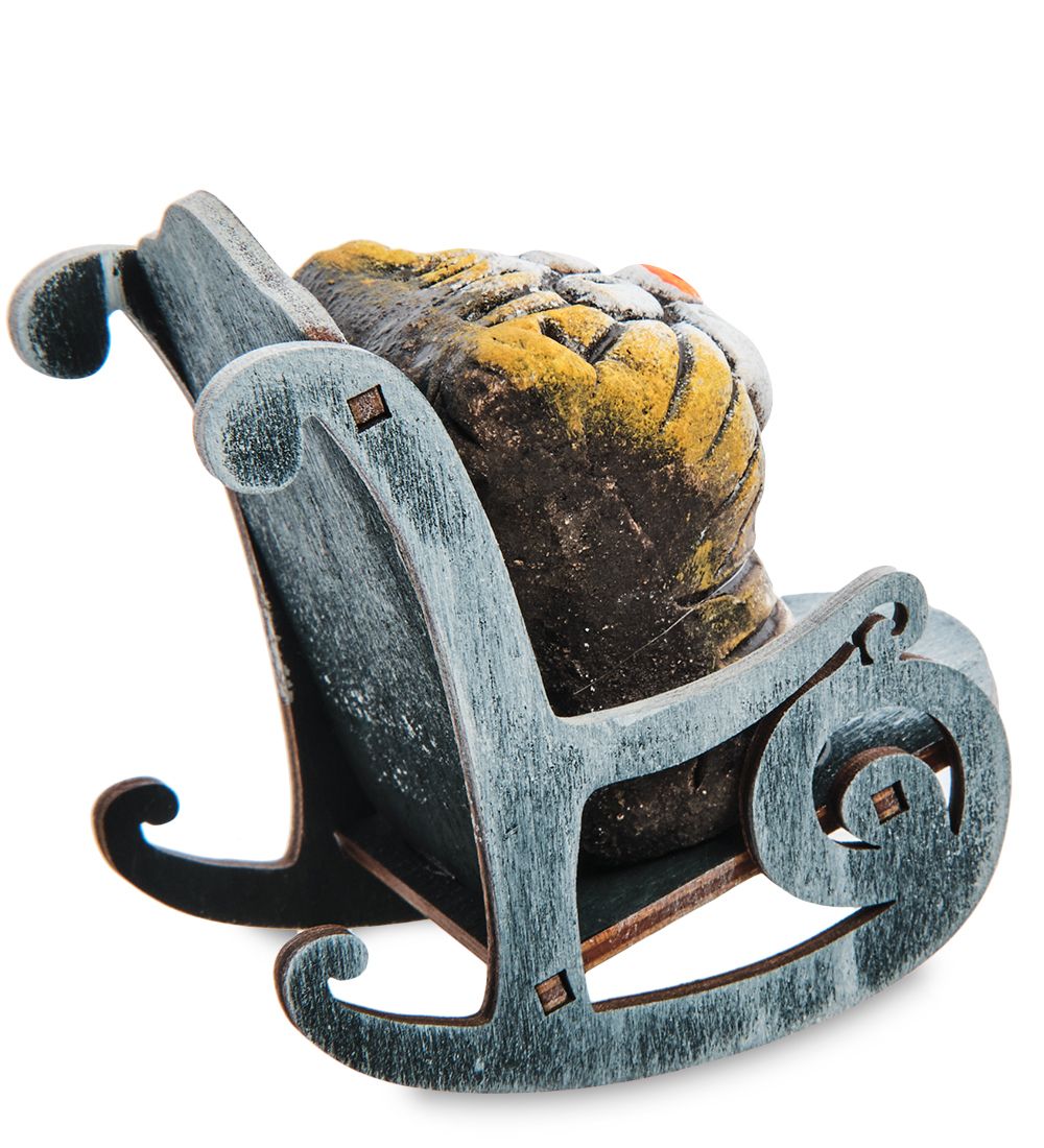 КоКо Шамель KK-708 Фигурка «Тигренок на кресле-качалке» шамот