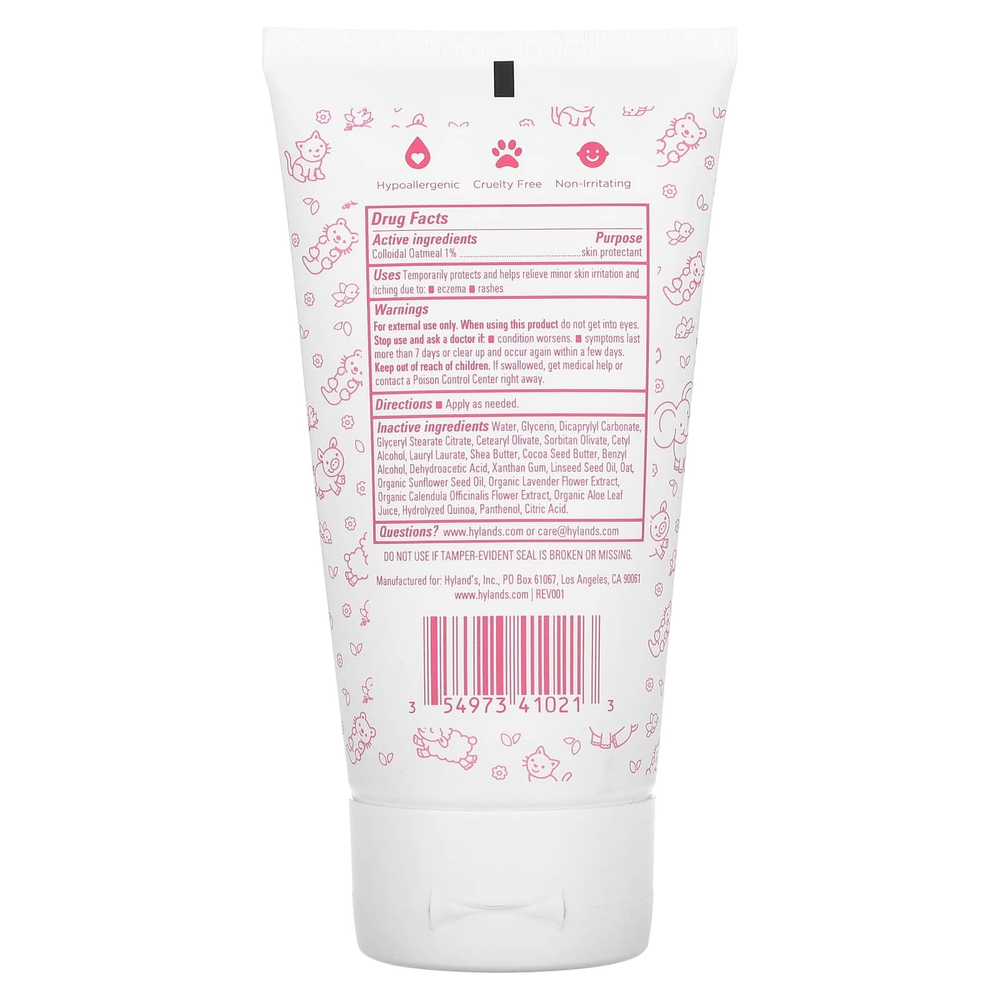Hyland's Naturals, детский крем от экземы, 142 г (5 унций)