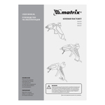 Клеевой пистолет, 11 мм, 40 (100) Вт, 18 г/мин, выключатель и индикатор напряжения// Matrix