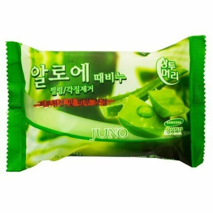 Мыло с экстрактом алоэ Juno "Aloe soap"