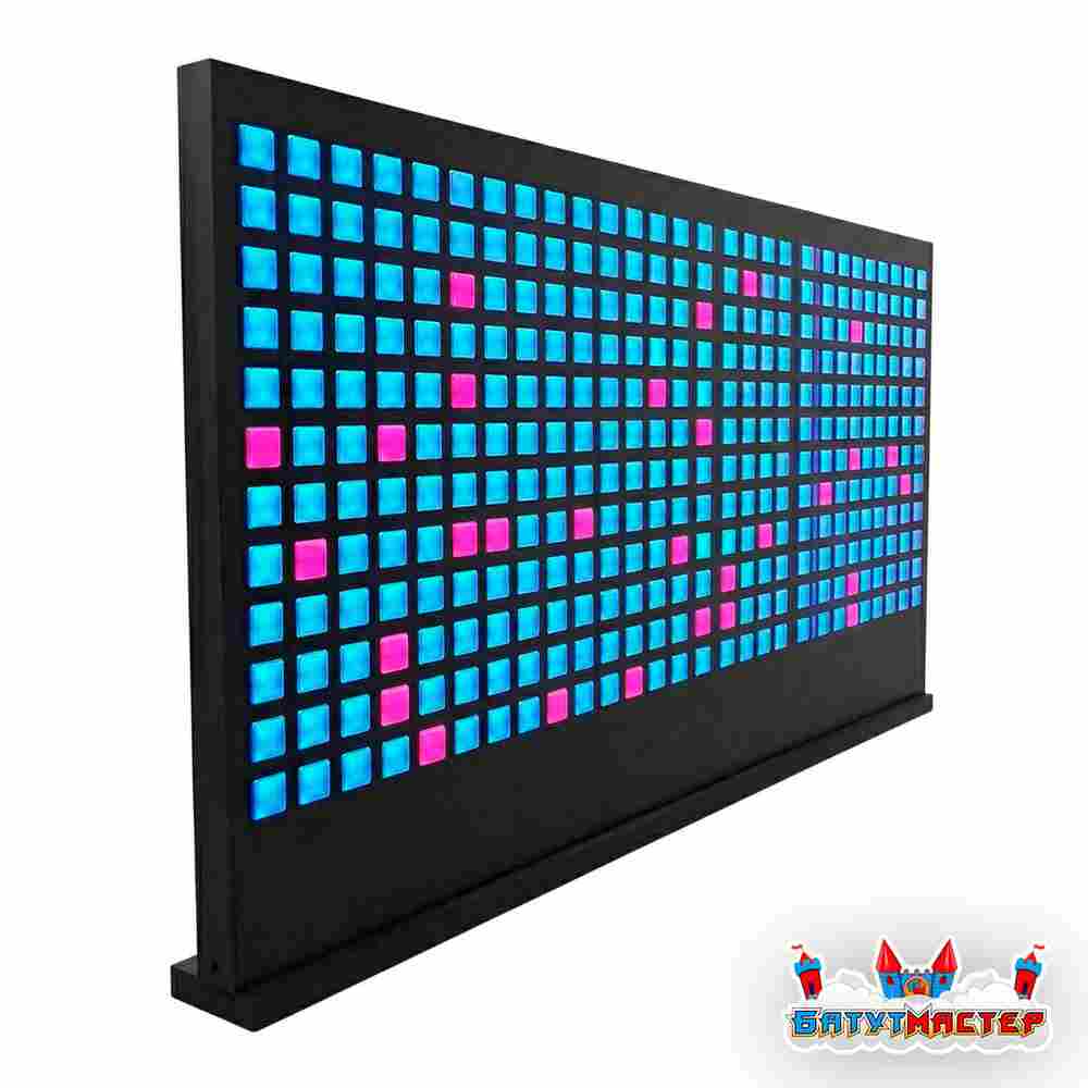 Детская интерактивная стена «Импульс», со световыми ячейками