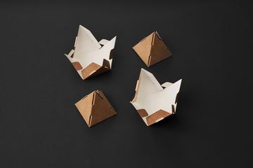 Упаковка для 1 конфеты. Пирамидка