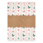 Свечи в новогодней упаковке 8 шт. (25 см)