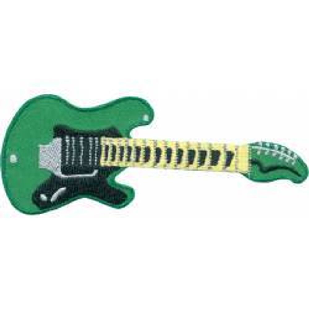 Нашивка Guitar green - Гитара зелёная
