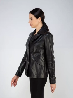 Куртка кожаная натуральная Турция блейзер