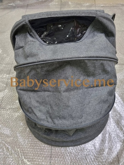 Капюшон Carrello Bravo серый