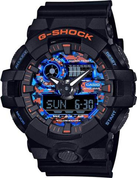 Японские наручные часы Casio G-SHOCK GA-700CT-1AER