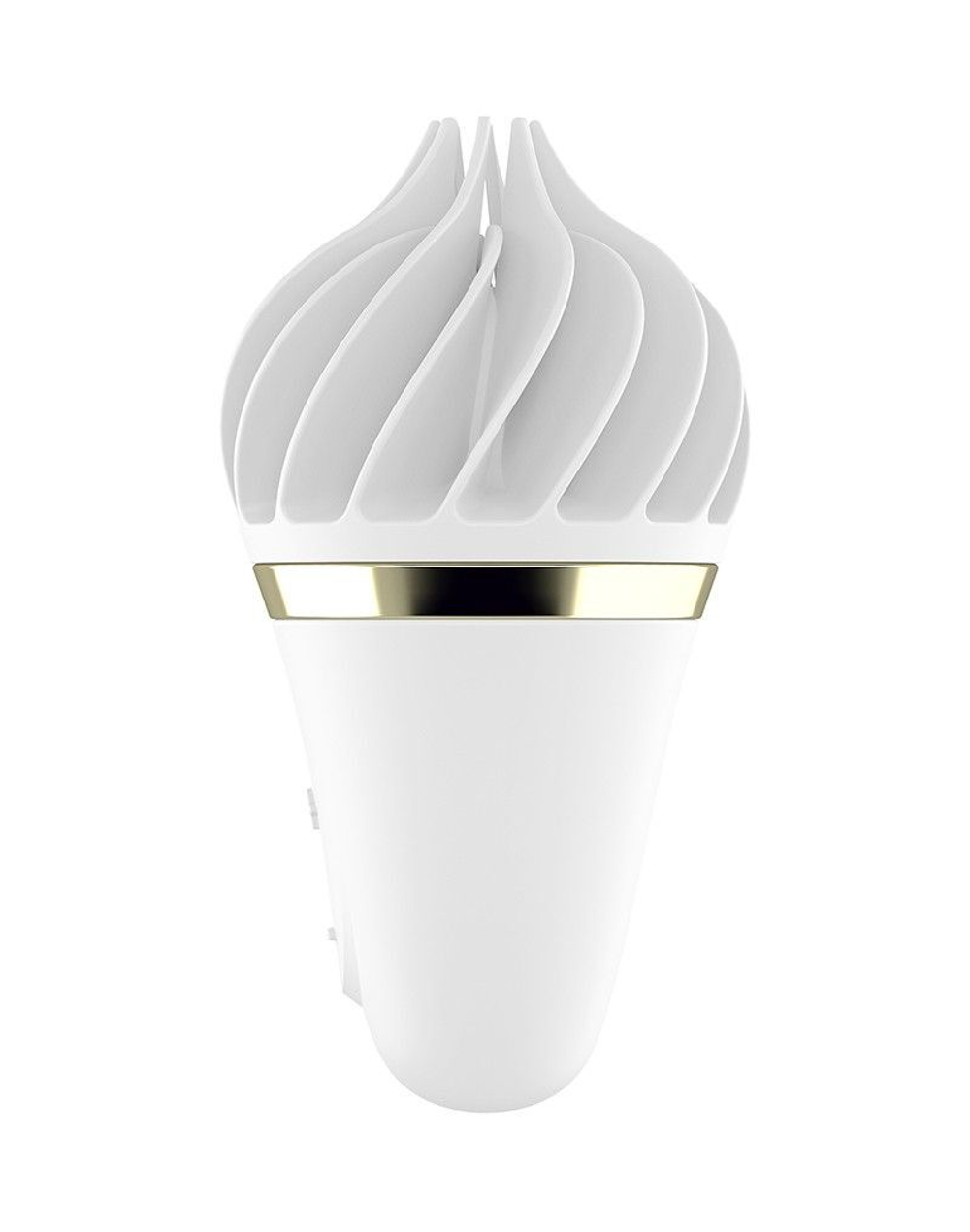 Белый вибратор-спиннер Satisfyer Sweet Treat (Цвет: белый)