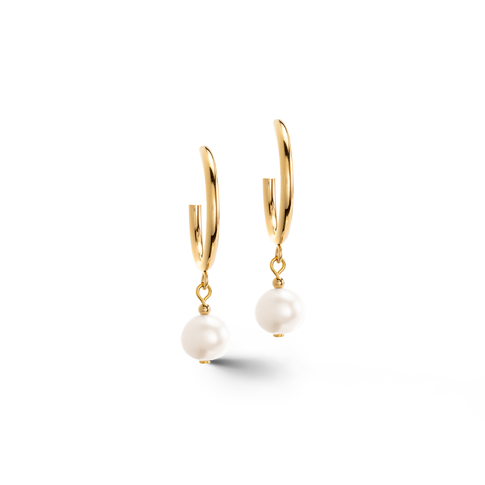 Серьги Coeur de Lion White-Gold 1110/21-1416