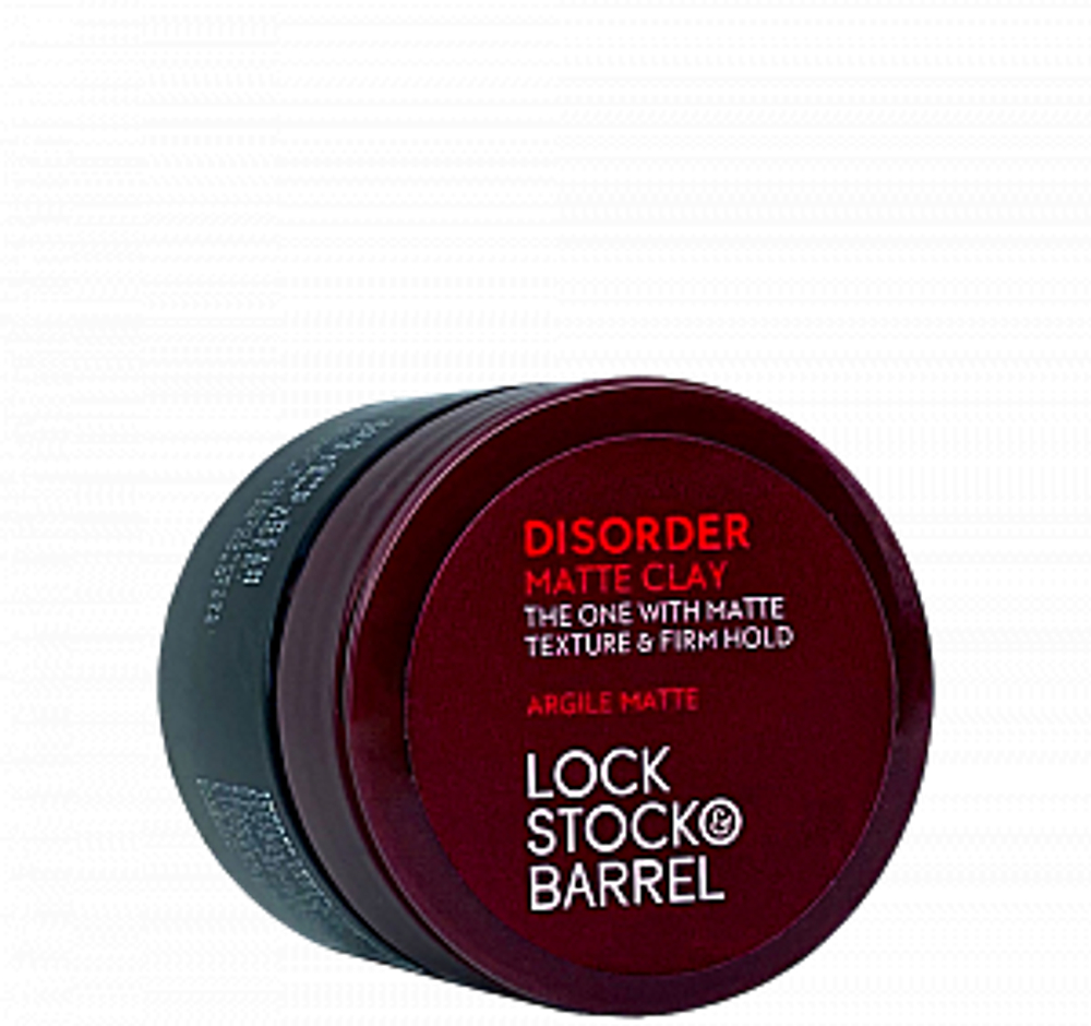 Lock Stock & Barrel Disorder Ultra Matte Clay - Ультра- матовая глина для скульптурирования, 30 гр