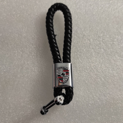 Брелок "Porsche" веревка (черный) (1 шт.)
