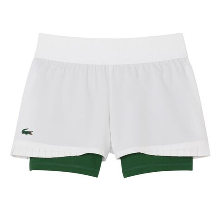 Женские теннисные шорты Lacoste Ultra Dry Lined Tennis