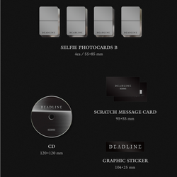 Альбом BLACKPINK 3rd MINI ALBUM [DEADLINE] GRAY Ver.