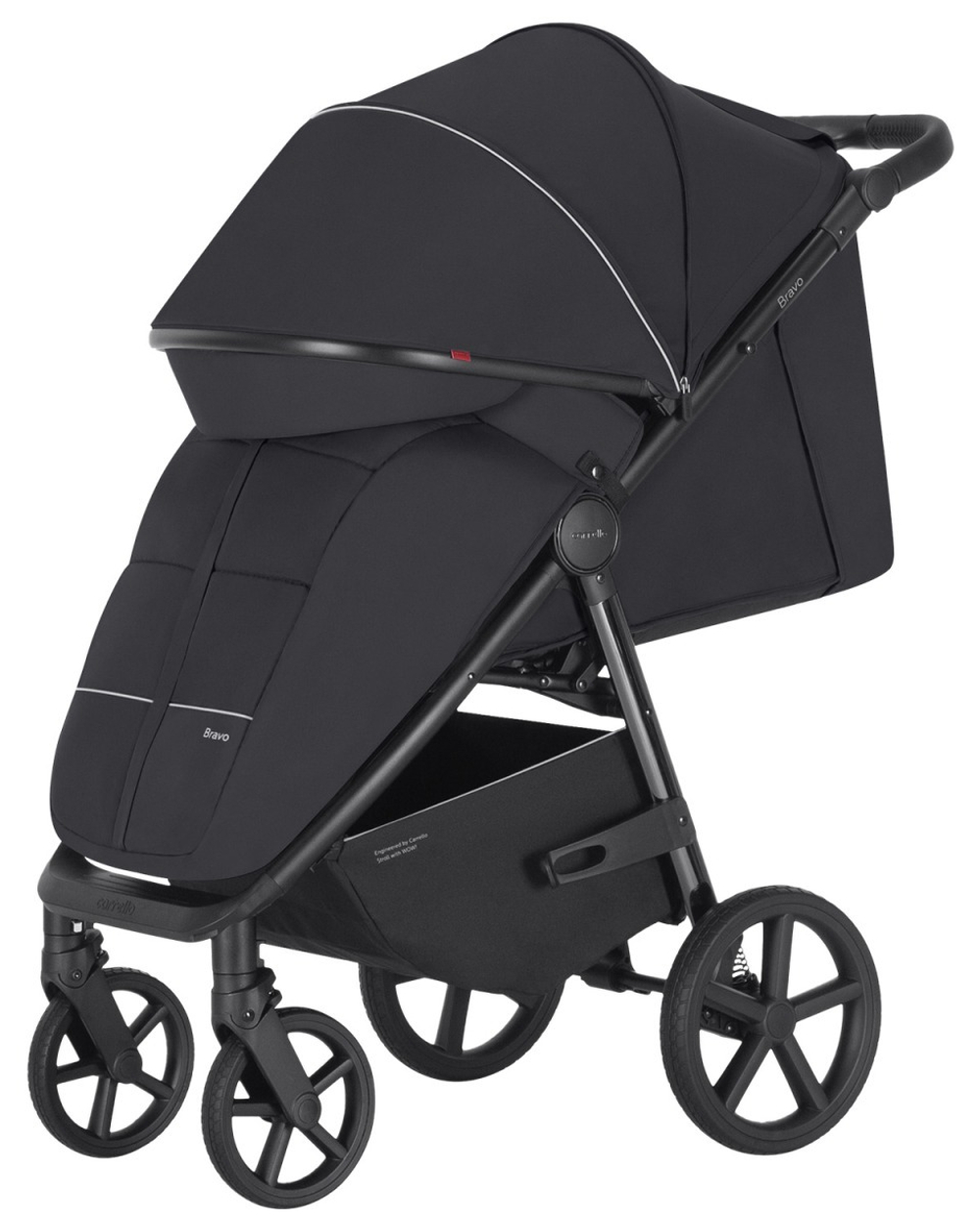 Коляска прогулочная Carrello Bravo Plus CRL-5515 Jet Black (черный)