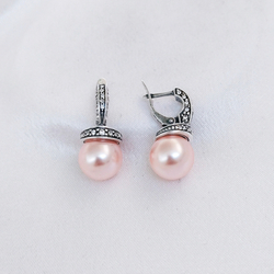 Серьги "Амон" из коллекции "Жемчужная"