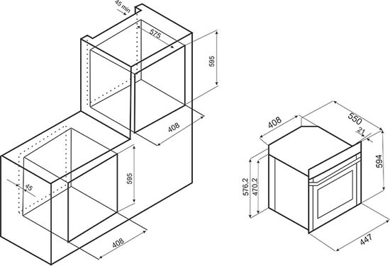 Электрический духовой шкаф EXITEQ EXO-102