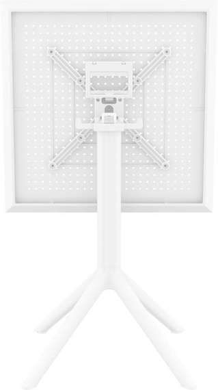 Стол пластиковый складной Sky Folding, 60х60 см, белый