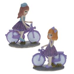 GAEM Фигурка декоративная "Девочка", L16,5 W7 H20 см, 2в.