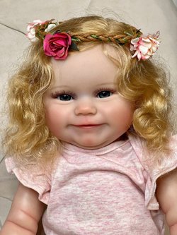 Кукла Реборн мягконабивная 50см в пакете (FA-004)