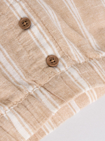 Рубашка и штаны в комплекте для малышей Next E60-100, Белый, Бежевый