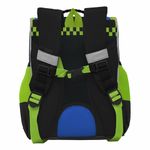 Ранец GRIZZLY анатомическая спинка, с мешком для обуви, для мальчиков, ROAD RACE, 33х25х13 см, RAm-485-2/1