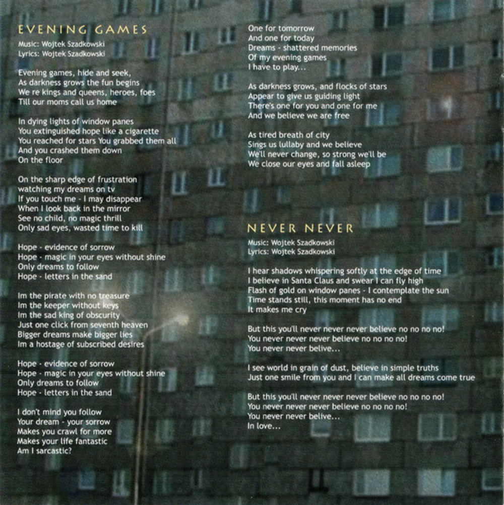 Satellite / Evening Games (RU)(CD)