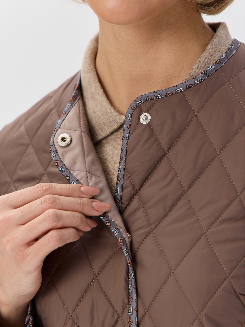 Куртка-жакет стеганая шанель на кнопках