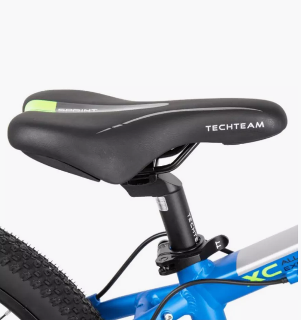 Велосипед TechTeam Sprint 24"х13 синий 2023