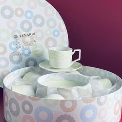 Lenardi 305-150 Чайный набор 12пр. 250мл в под.уп.(х6)Фарфор