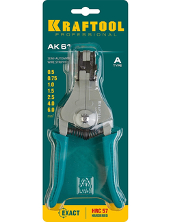KRAFTOOL АК-5, 0.5 - 6 мм2, полуавтоматический стриппер (22683)