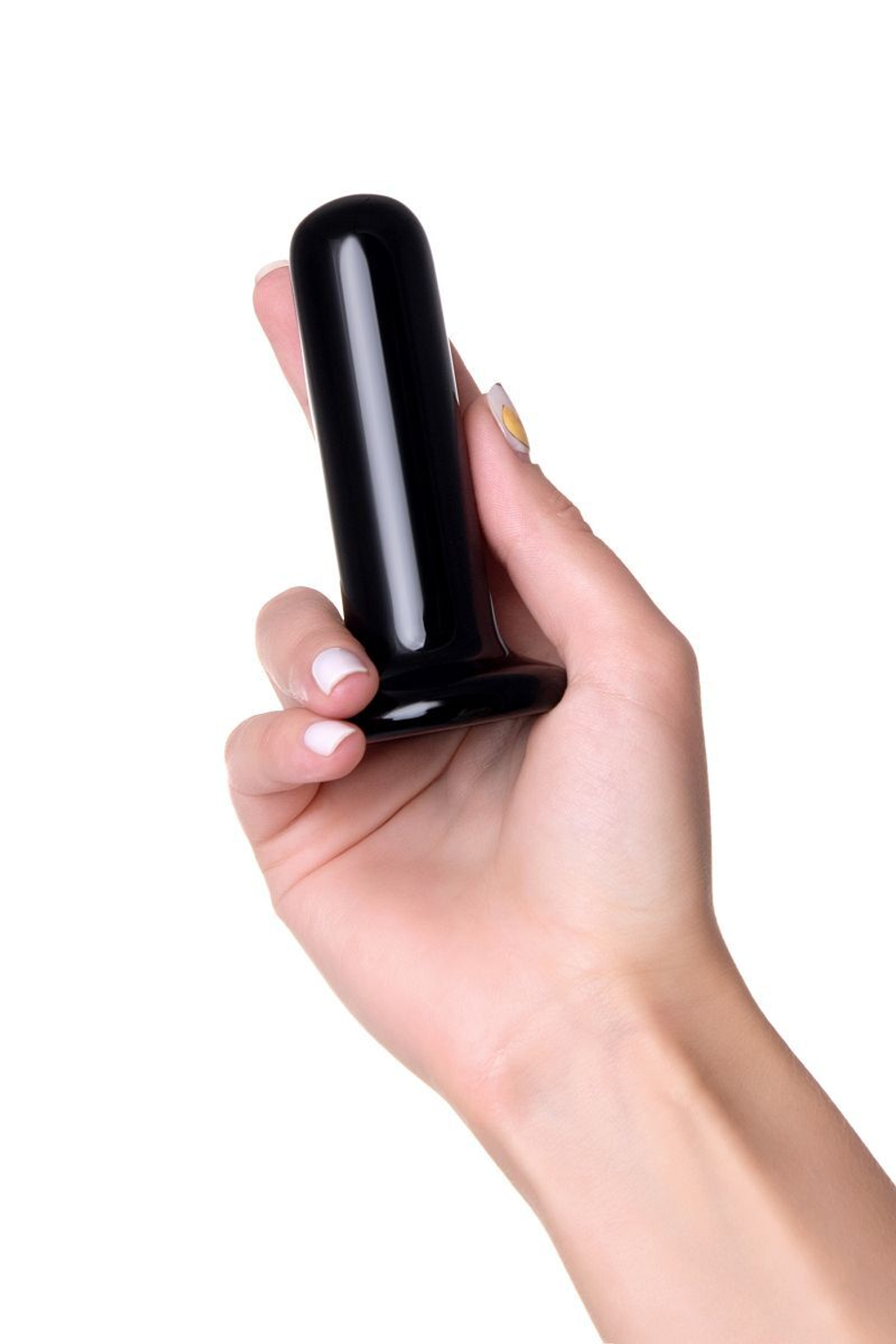 Стеклянный мини-вибратор Sexus Glass 10 см – температурные игры