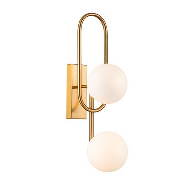 Бра 2*G9 V000151 11015/2W Brass латунь Opaco Indigo