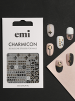 Charmicon 3D Silicone Stickers №174 Значки и символы