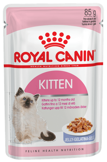Royal Canin Kitten влажный корм в Желе для котят в возрасте до 12 месяцев 85 гр