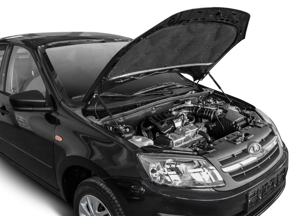 Упоры капота АвтоУпор для Lada Granta 2011-2018/Kalina II 2013-2018, 2 шт., ULAKAL/GRA012
