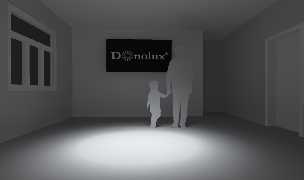 Подвесной светодиодный светильник 1м 24Вт 34°