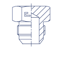 Заглушка V (Ш) JIC 1.1/16"