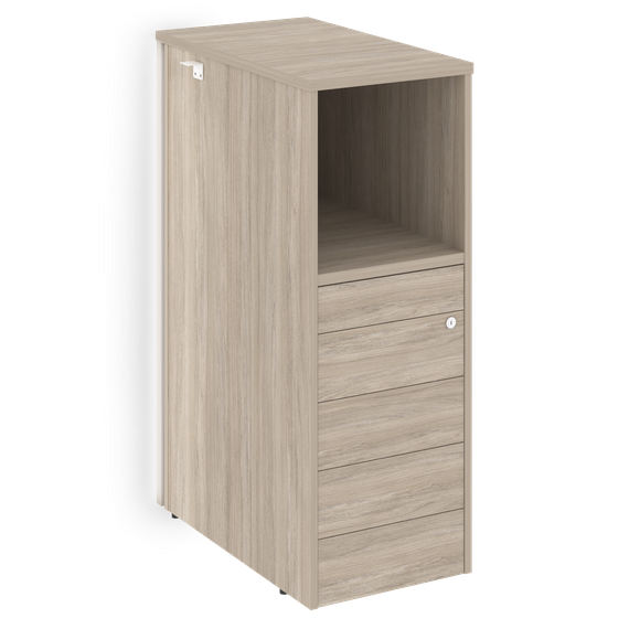 Оникс Тумба с подсветкой 5 ящиков TIP-ON завершающая, правая O.R-TV-5 TIP.S (R)  436*767*118