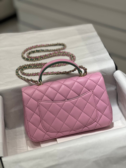 Chanel Mini Flap Bag with Top Handle 20 cm